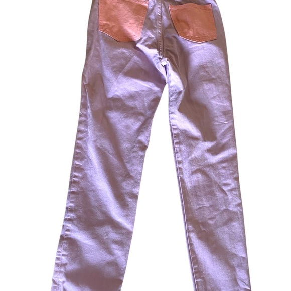 STAUD Lilac and pink Straight Leg Jeans - Picture 6 of 11
